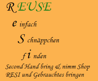 ReSi – Bring und nimm Shop - Verein „Weils´s Sinn hat“